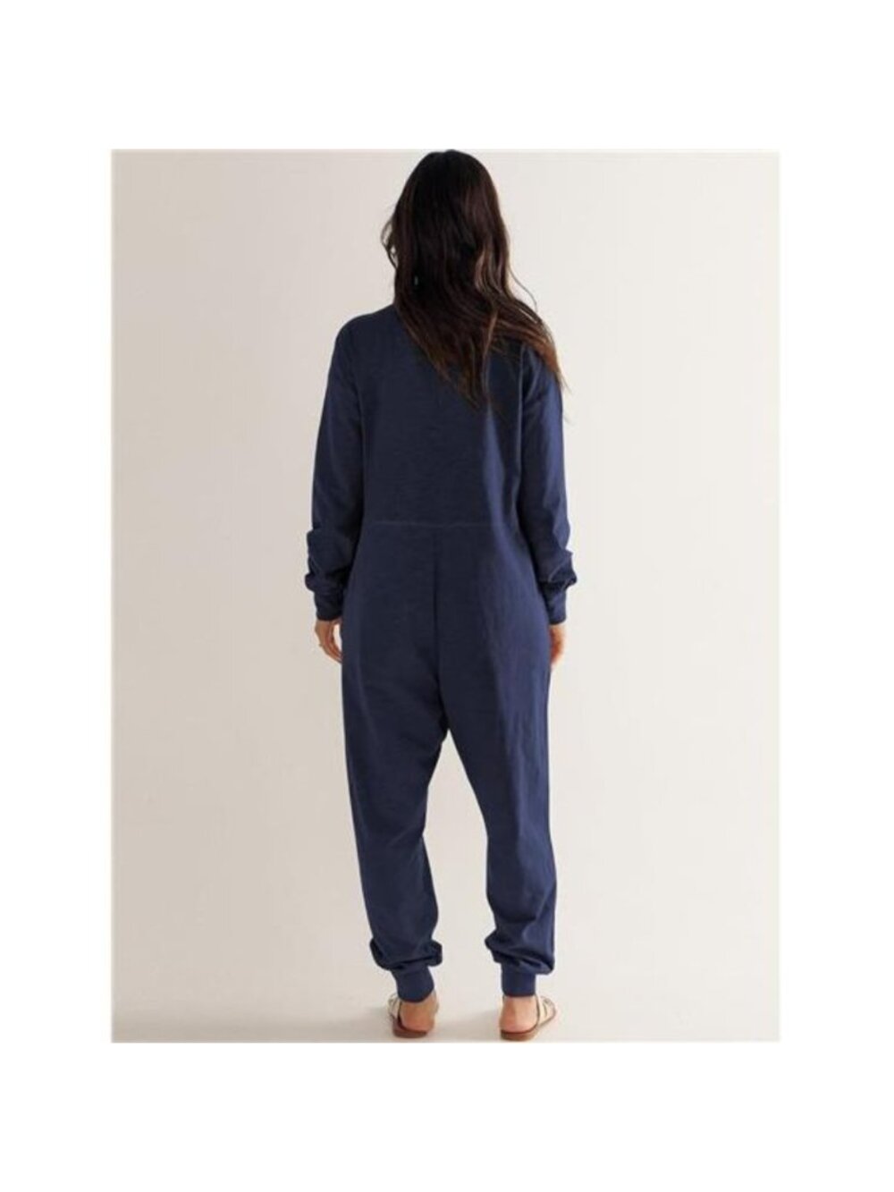 Women's Casual Loose Jumpsuits Long Sleeve Oversized Rompers Baggy Overalls - Picture 4 of 6